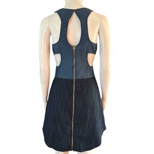 Missoni Denim Cut-Out Dress